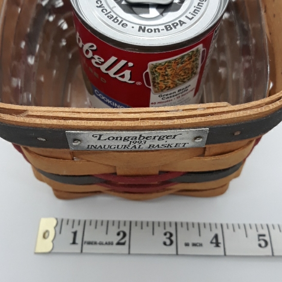 Authentic Longaberger 1993 Inaugural Basket - Picture 9 of 11